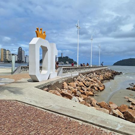 Pe Na Areia Gonzaguinha Sao Vicente Apartment Exterior photo